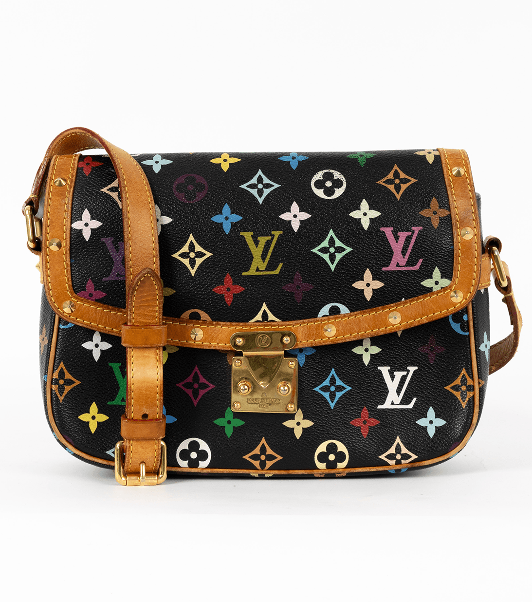 Louis Vuitton, Bags, Louis Vuitton Ltd Ed Takashi Murakami Multicolore  Sologne
