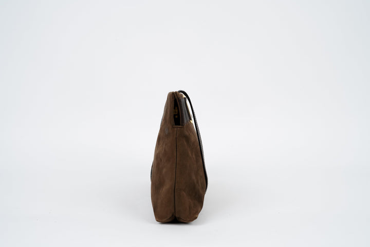 Suede Bag Brown - Volver