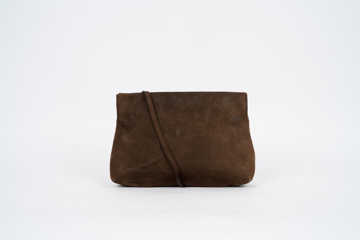 Suede Bag Brown - Volver