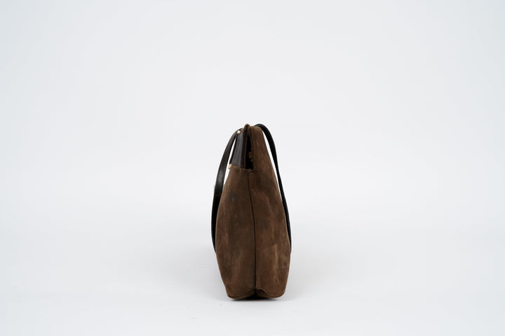 Suede Bag Brown - Volver