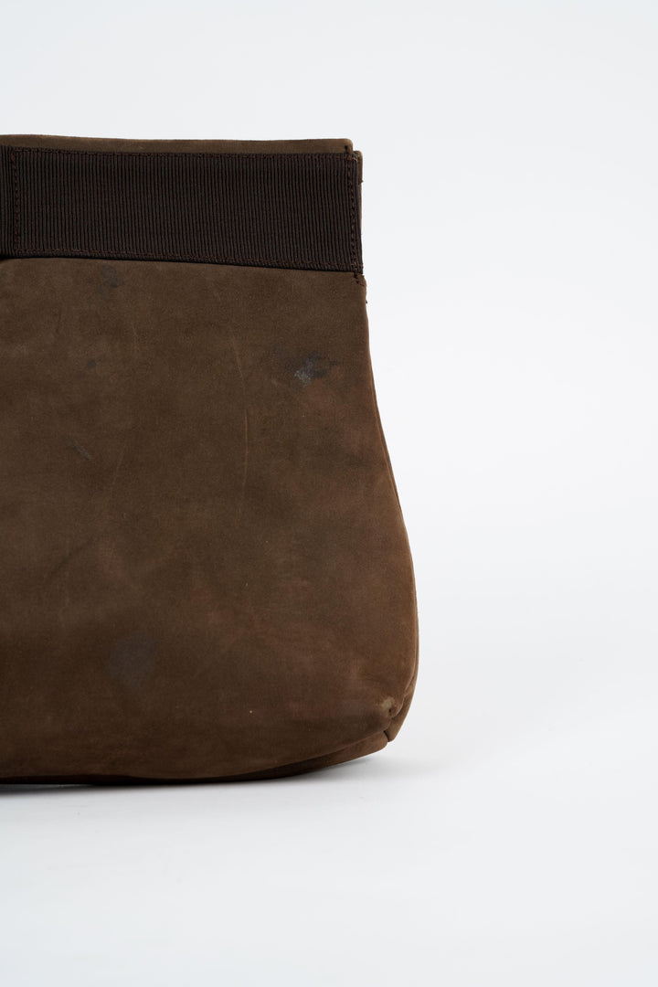 Suede Bag Brown - Volver