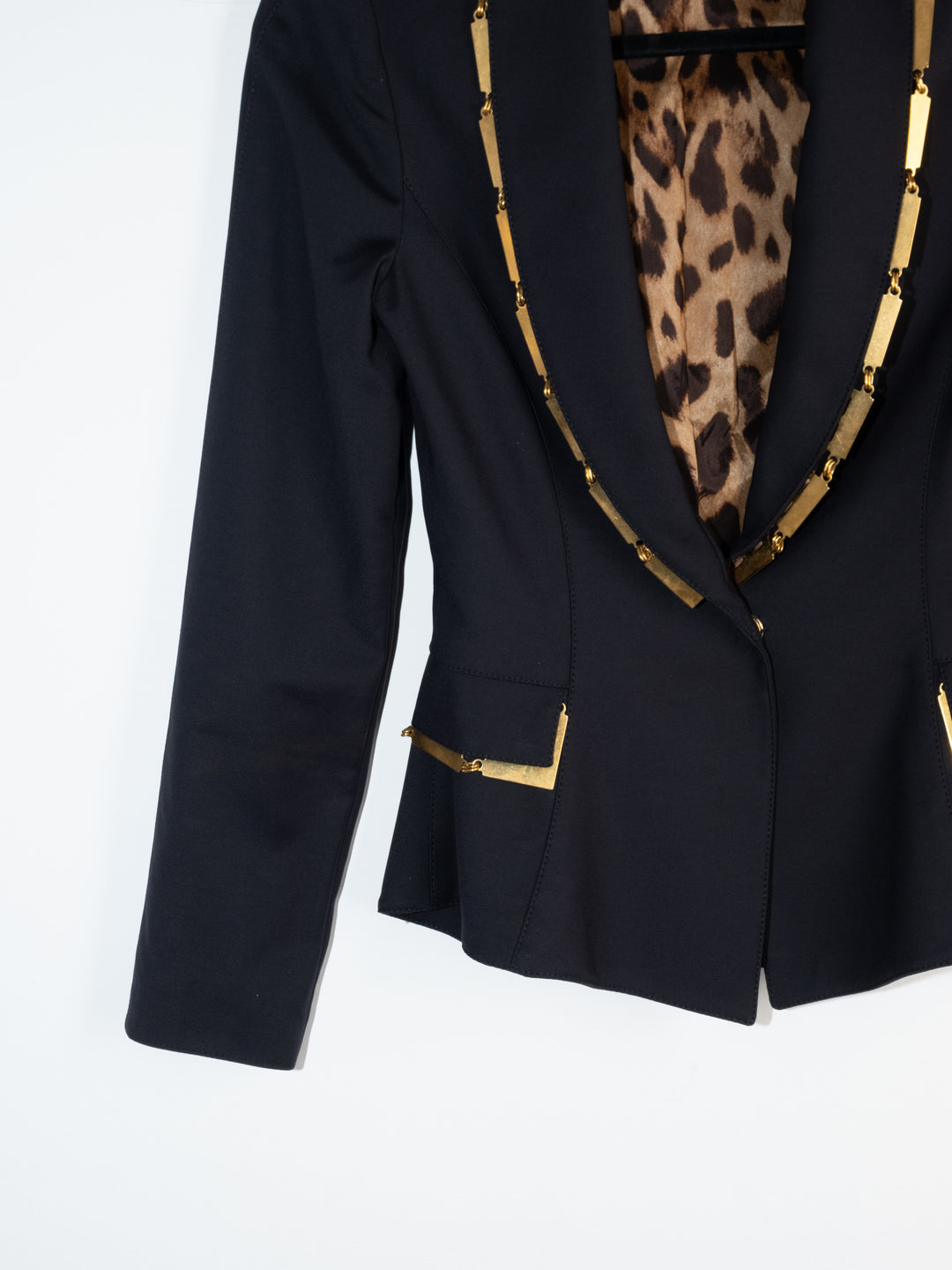 D&G - Blue Leopard Blazer