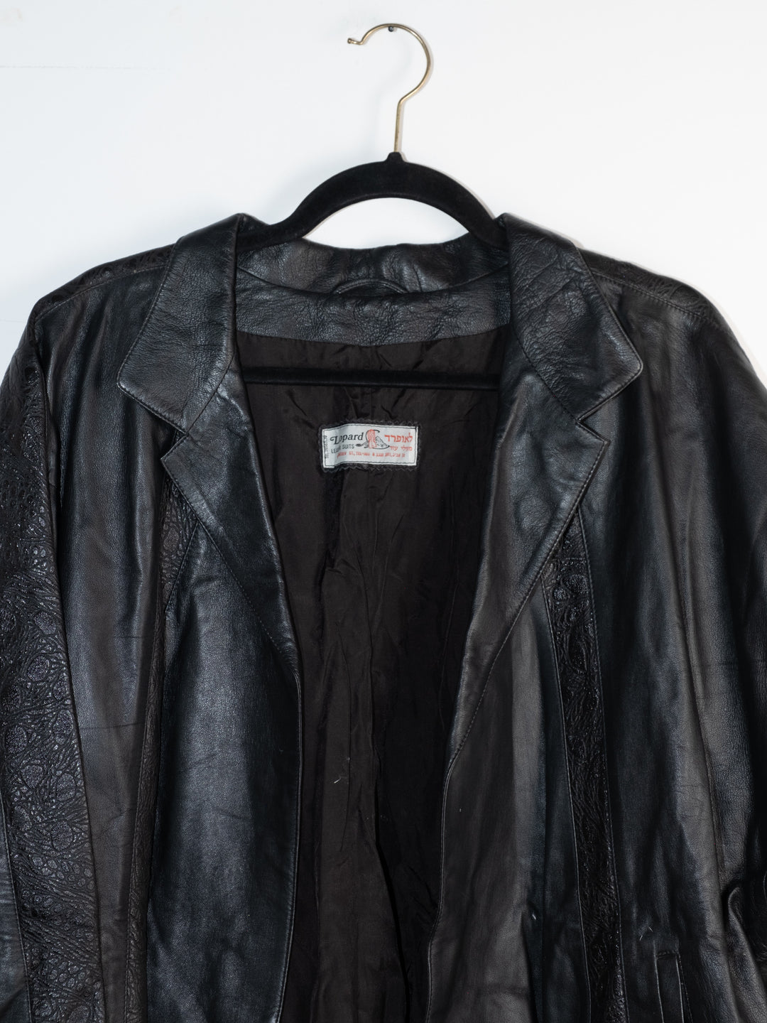 Vintage - Black Leather Jacket