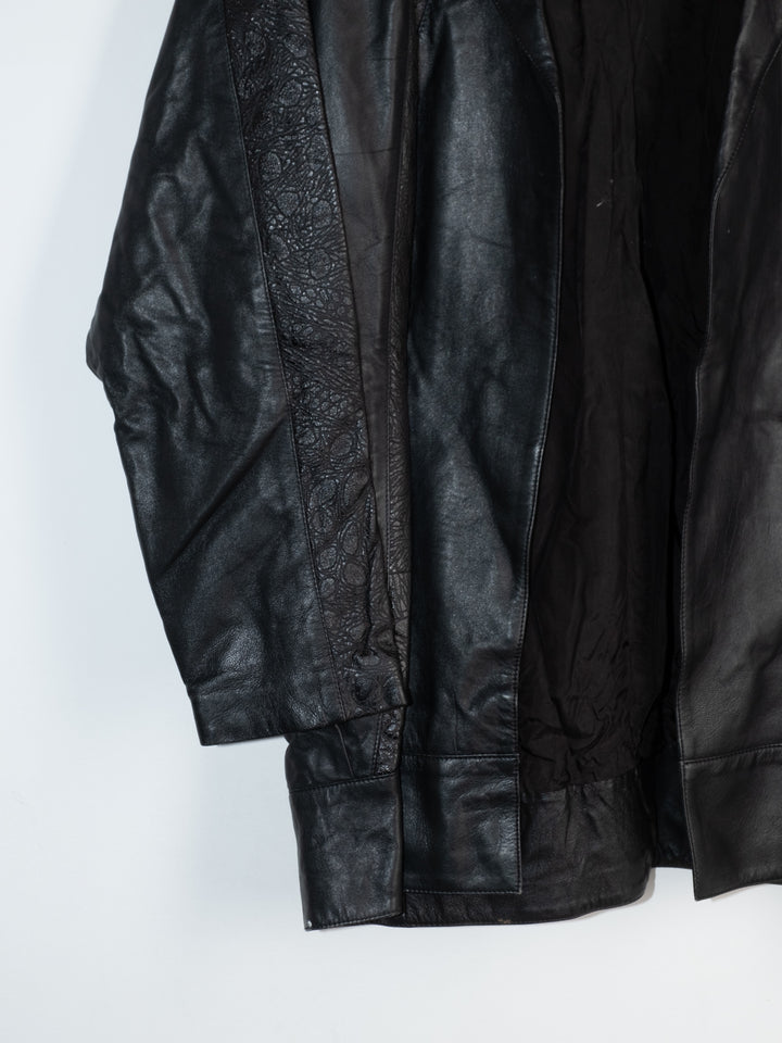 Vintage - Black Leather Jacket