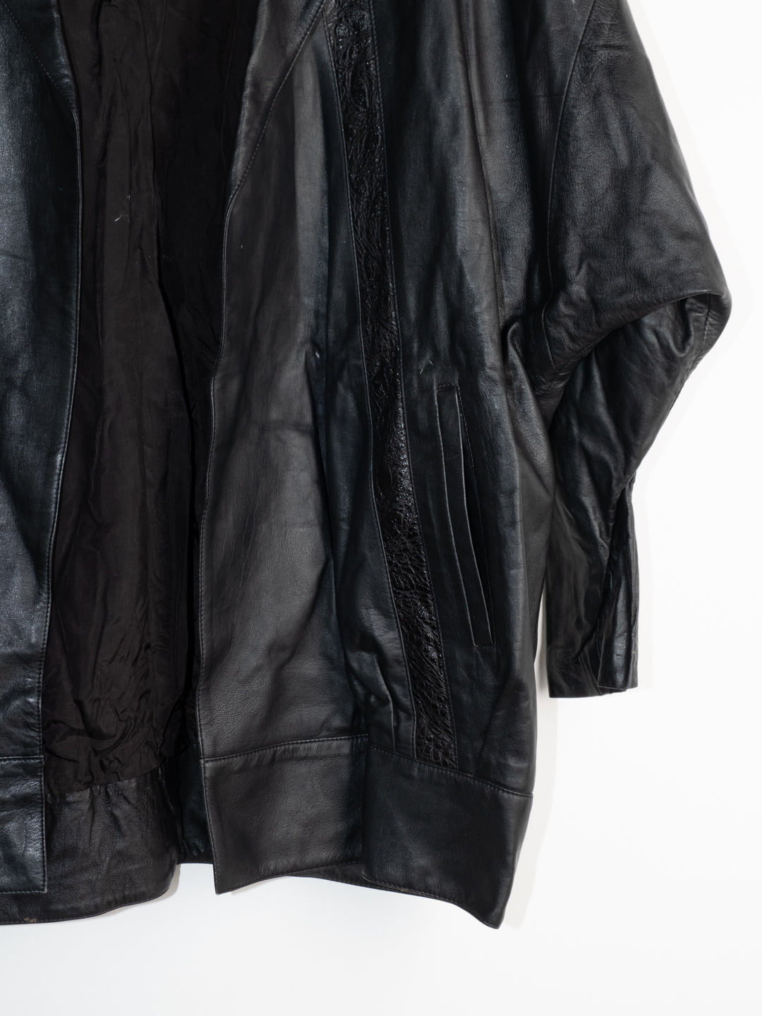 Vintage - Black Leather Jacket