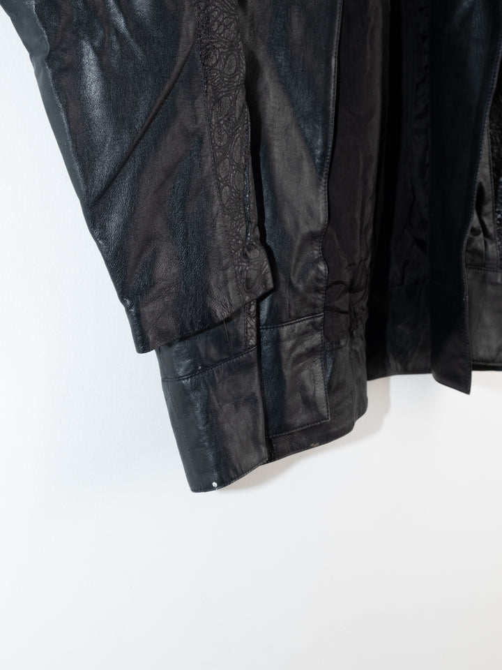 Vintage - Black Leather Jacket