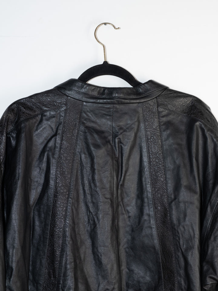 Vintage - Black Leather Jacket