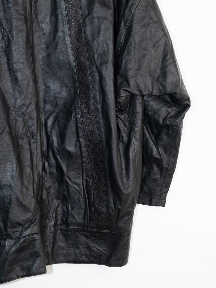 Vintage - Black Leather Jacket