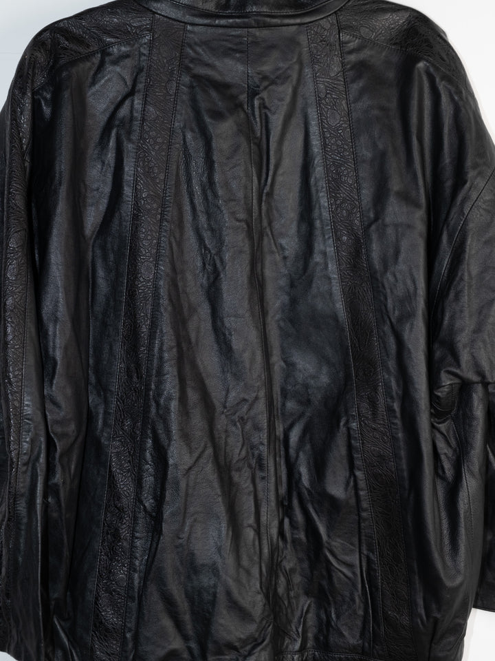 Vintage - Black Leather Jacket