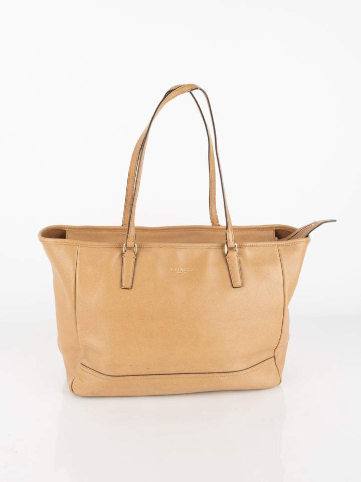 Beige Shoulder Bag