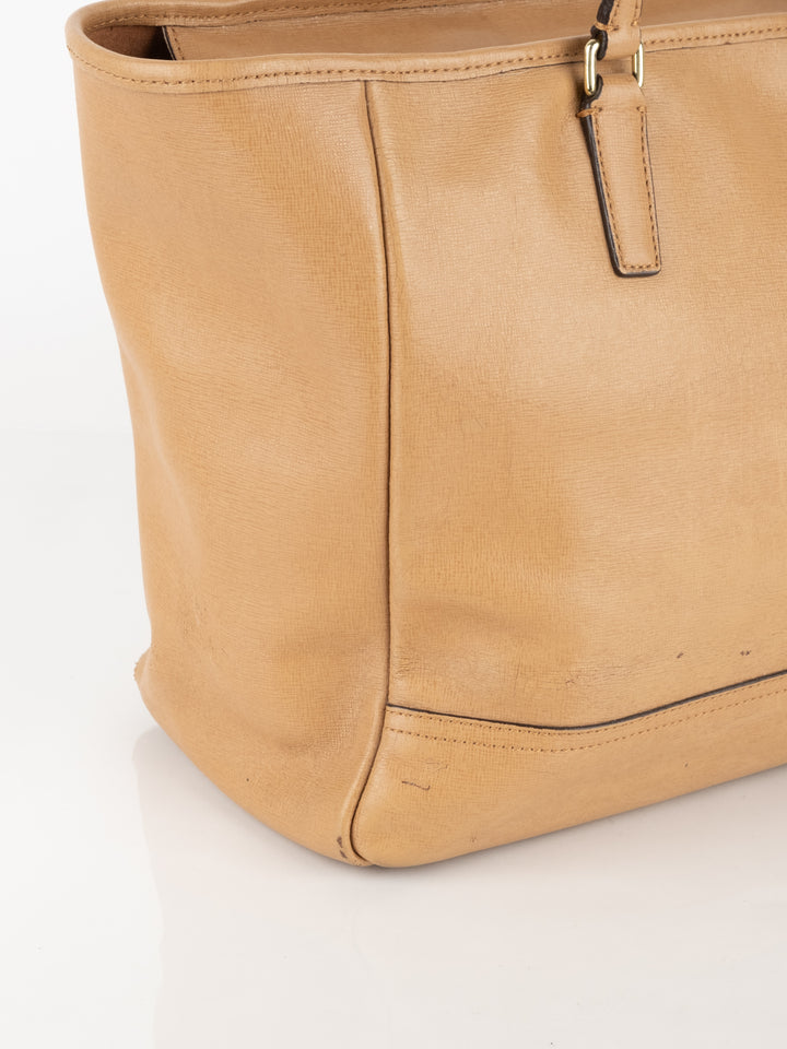 Beige Shoulder Bag