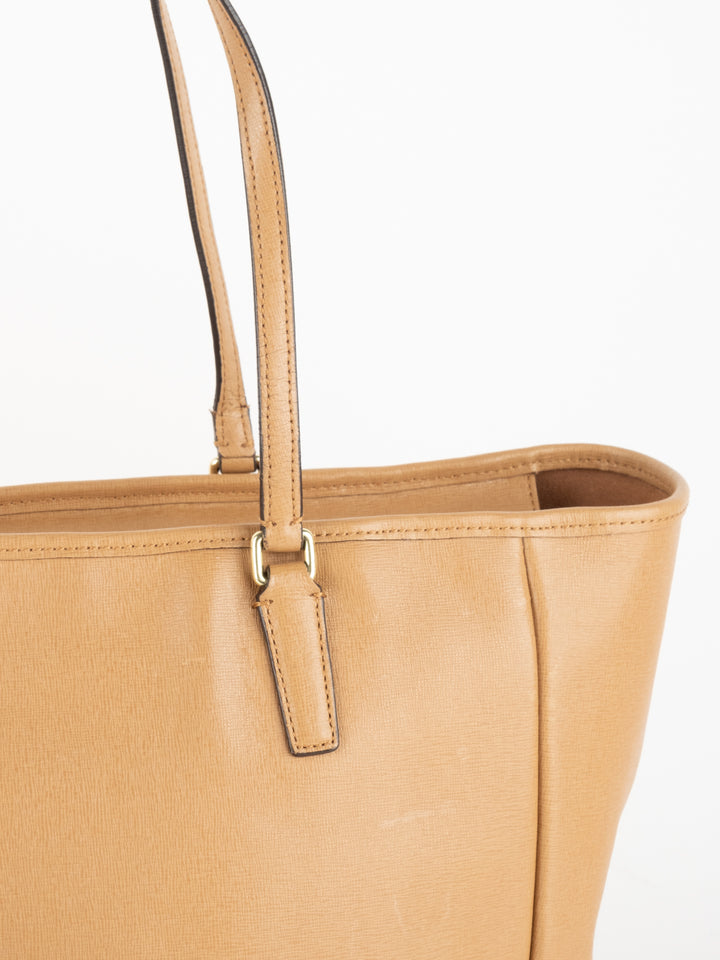 Beige Shoulder Bag