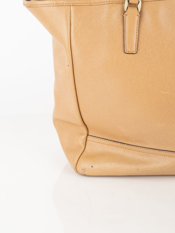 Beige Shoulder Bag