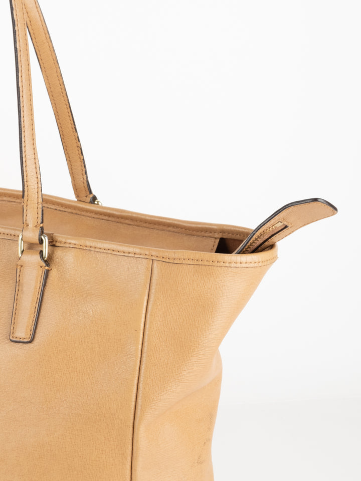 Beige Shoulder Bag