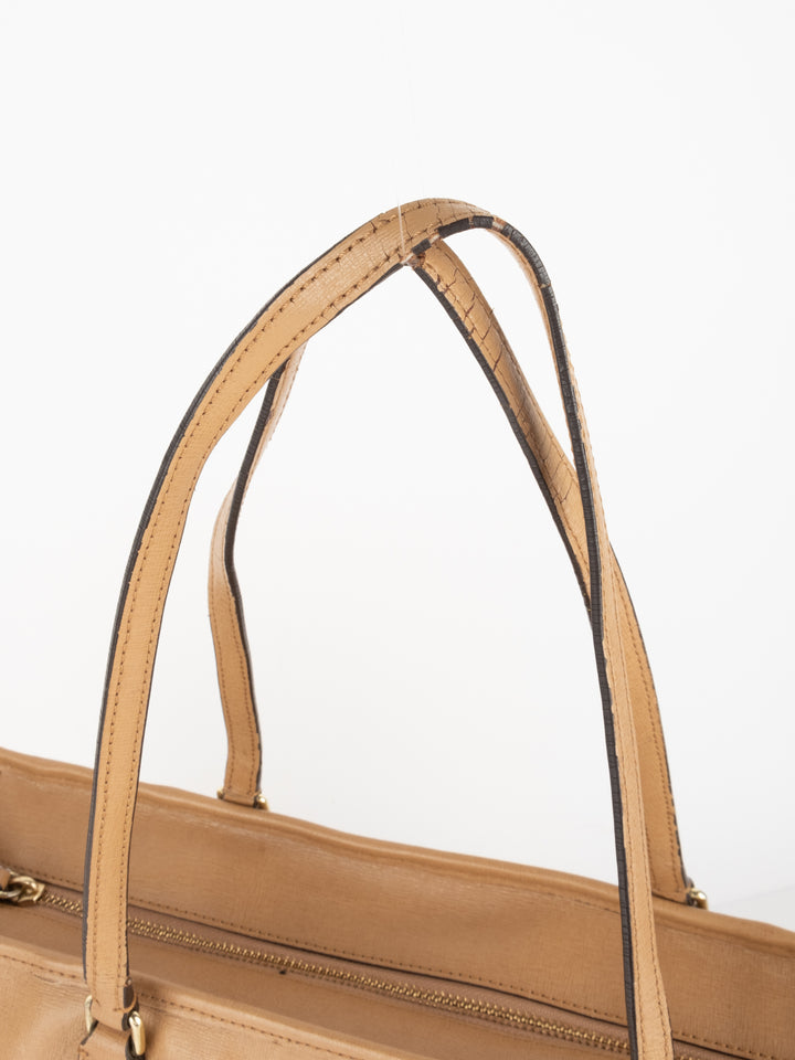 Beige Shoulder Bag