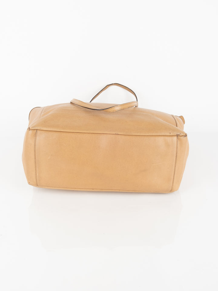 Beige Shoulder Bag