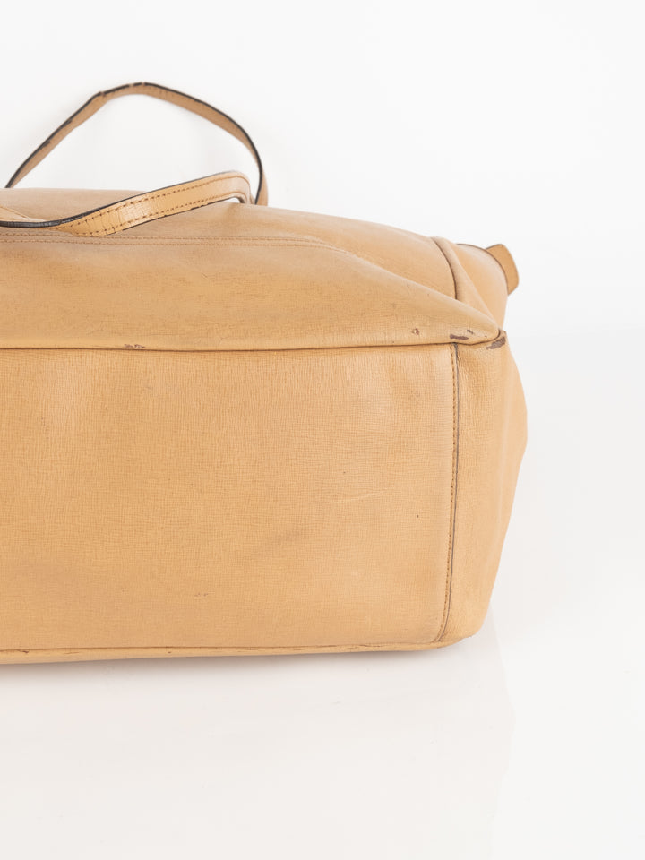 Beige Shoulder Bag