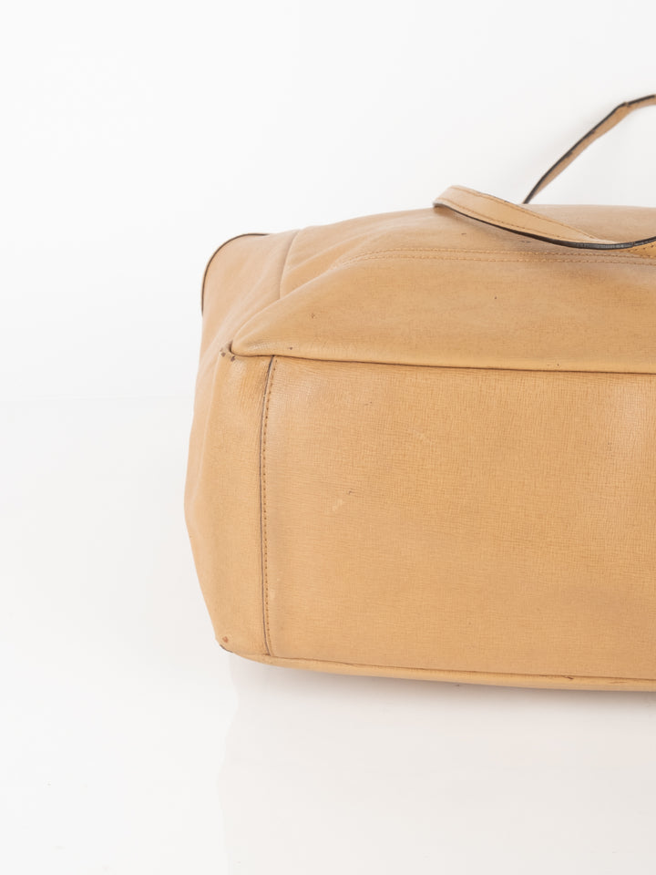 Beige Shoulder Bag