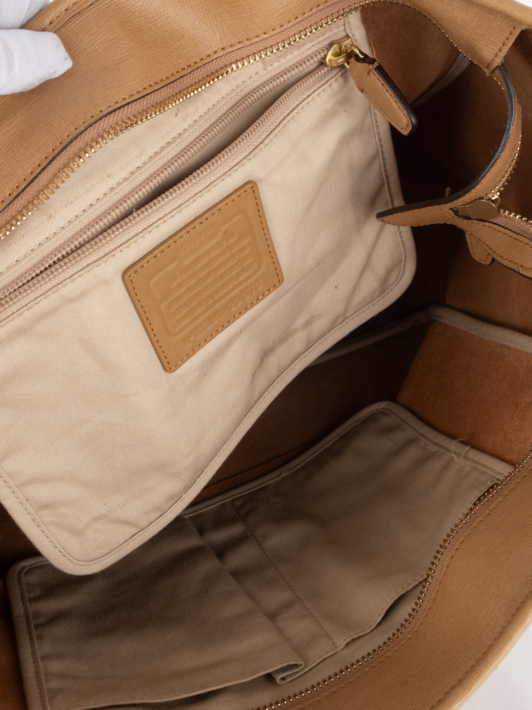 Beige Shoulder Bag