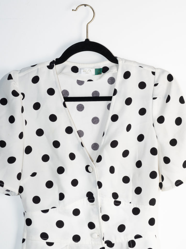 Vintage - Polka Dot Dress