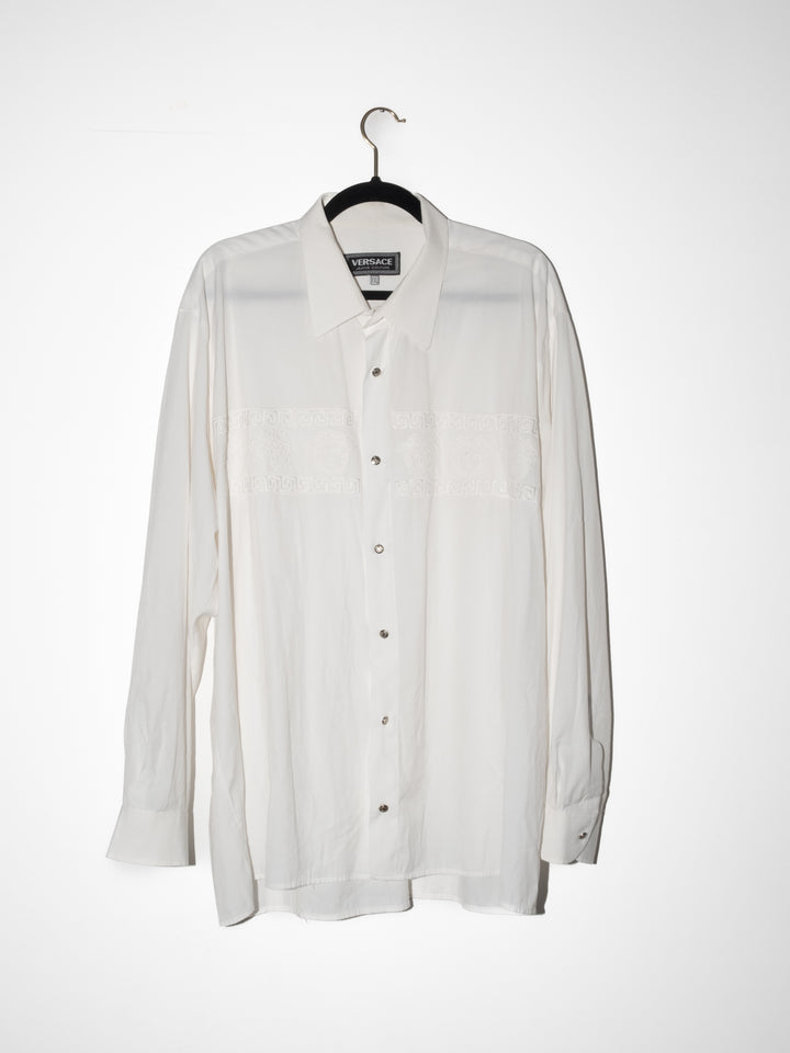 White Classic Buttoned Shirt