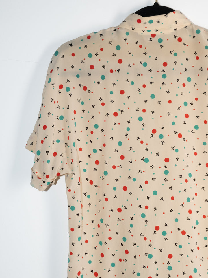 Creme Dots Suit