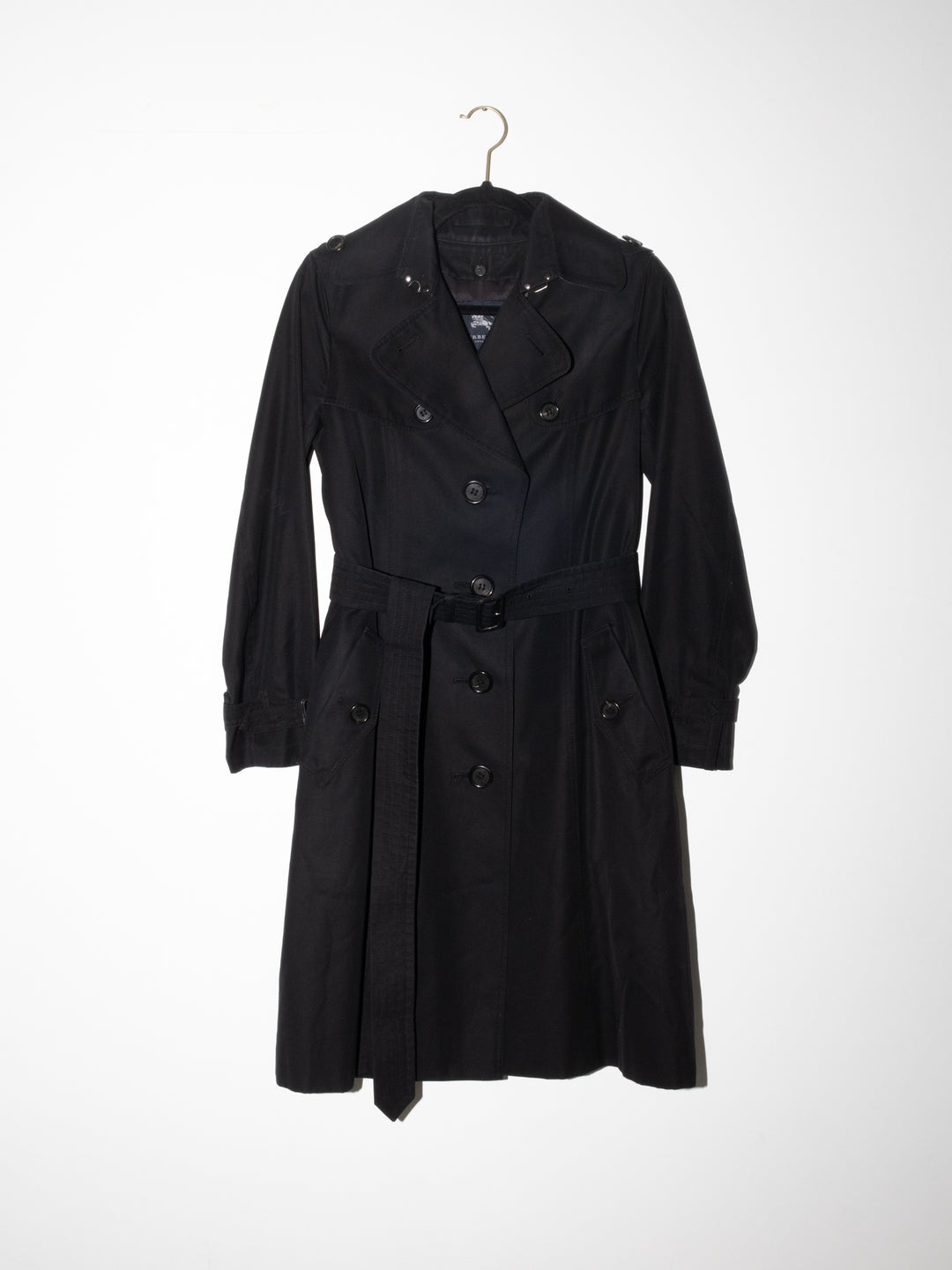 Classic Black Trench Coat