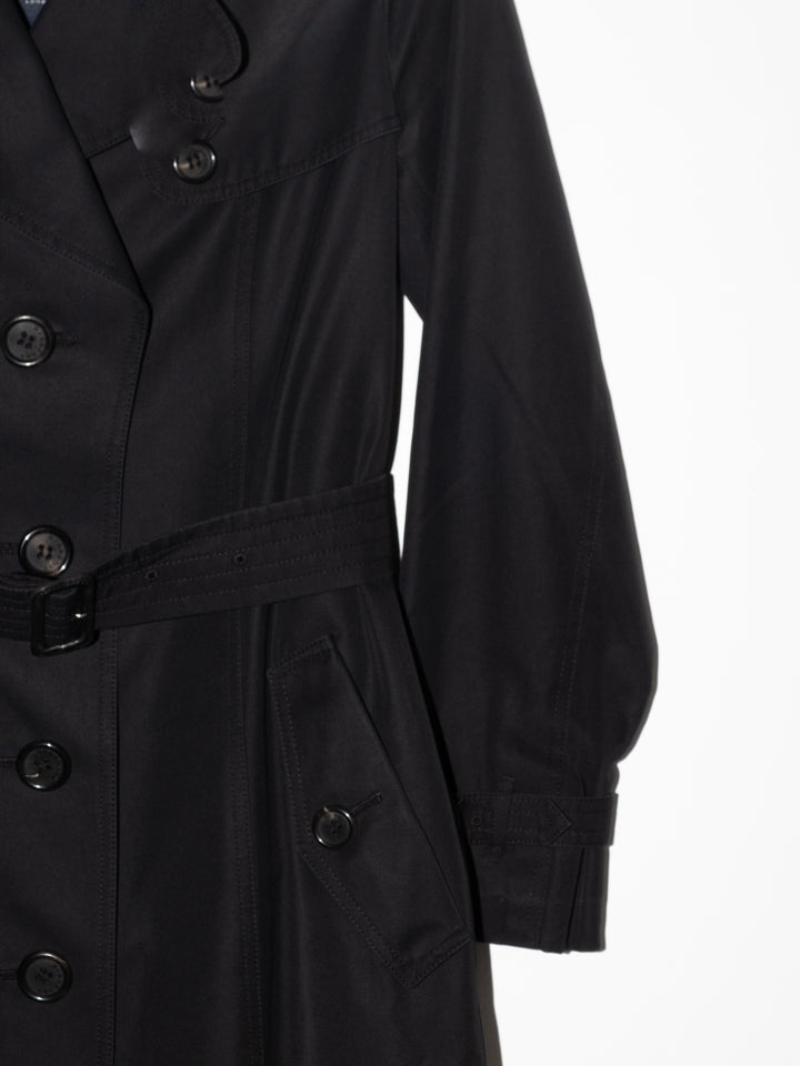 Classic Black Trench Coat