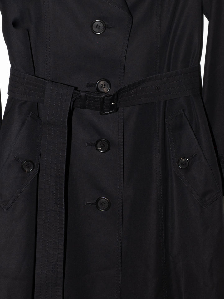 Classic Black Trench Coat