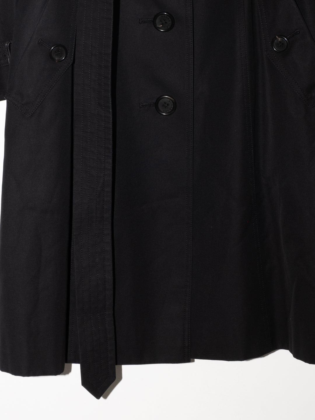 Classic Black Trench Coat