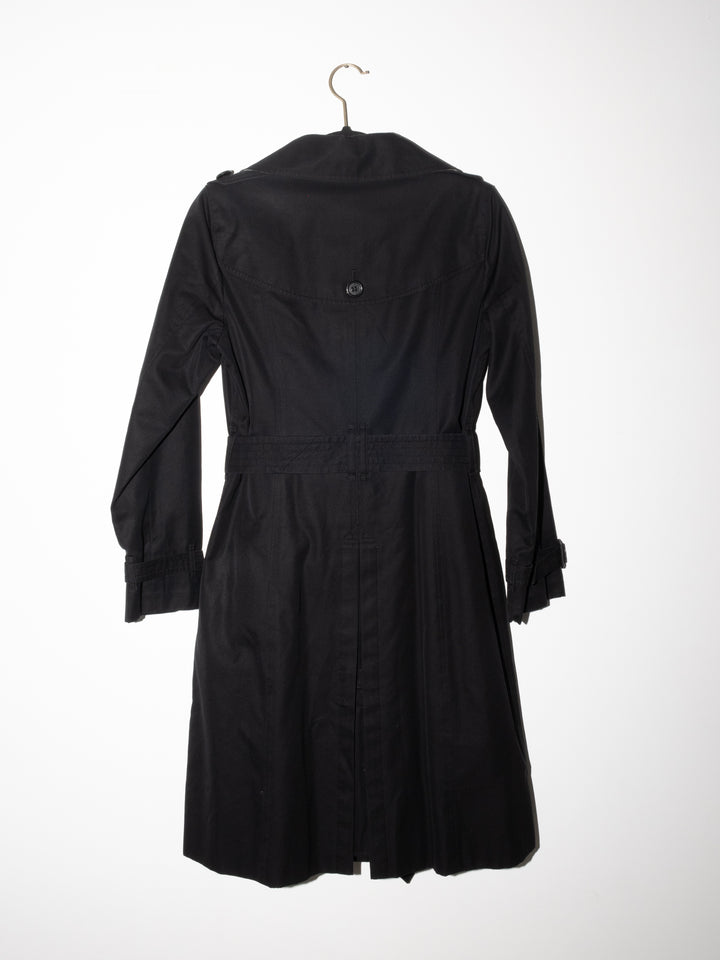 Classic Black Trench Coat