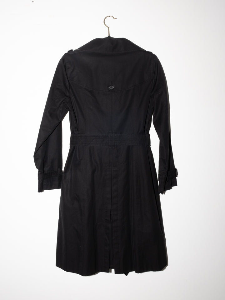 Classic Black Trench Coat