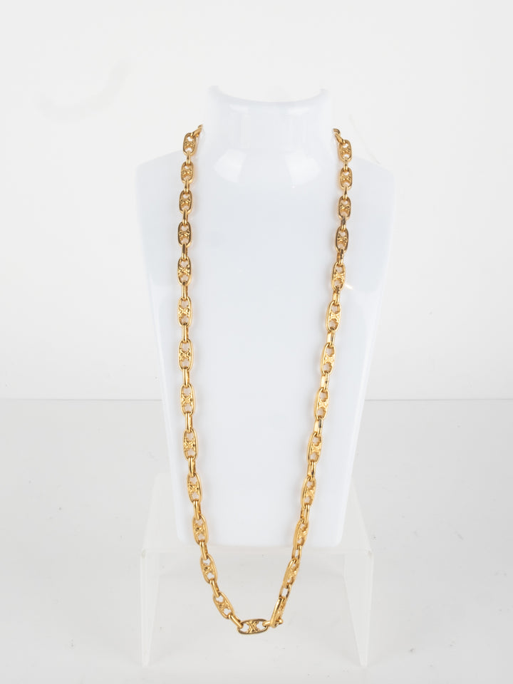 Celine - Golden Macadam Necklace