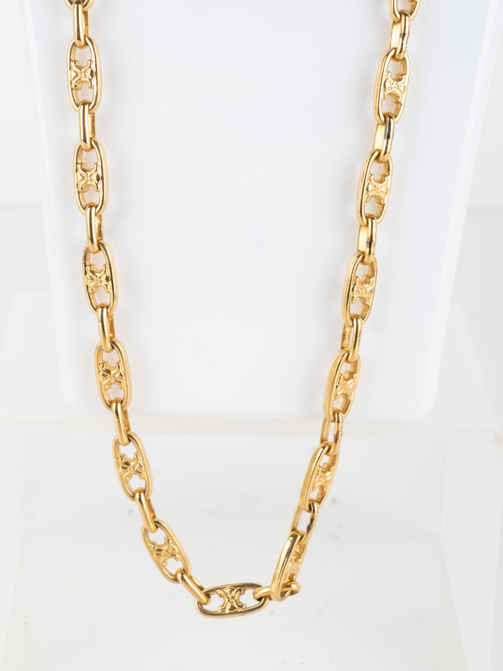 Celine - Golden Macadam Necklace