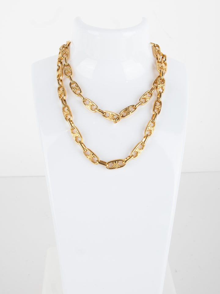 Celine - Golden Macadam Necklace