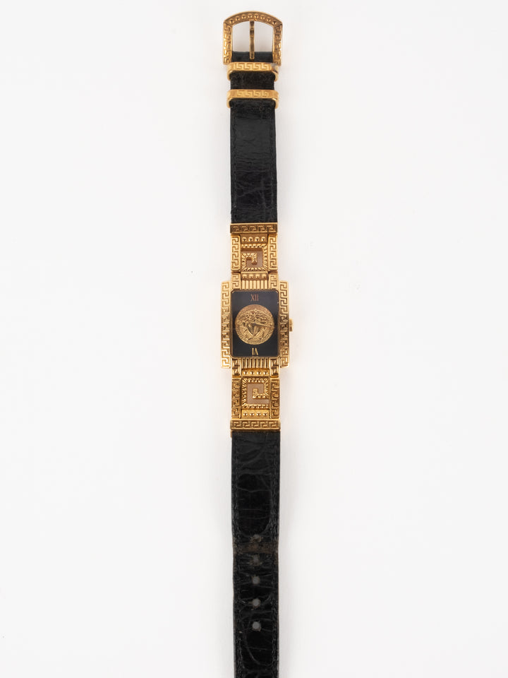 Gianni Versace - Very Rare Vintage Gold Platted Medusa Watch