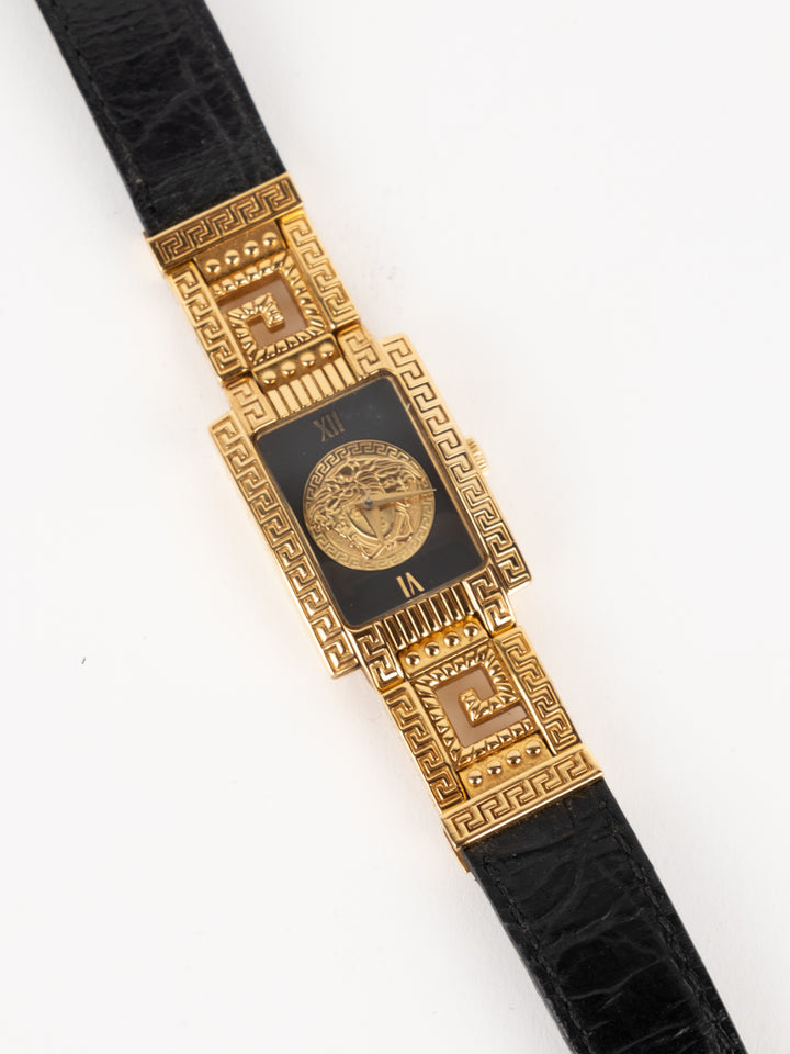 Gianni Versace - Very Rare Vintage Gold Platted Medusa Watch