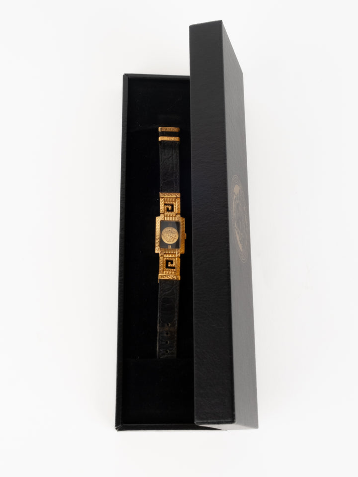 Gianni Versace - Very Rare Vintage Gold Platted Medusa Watch