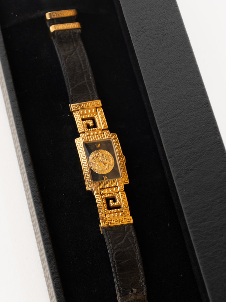 Gianni Versace - Very Rare Vintage Gold Platted Medusa Watch