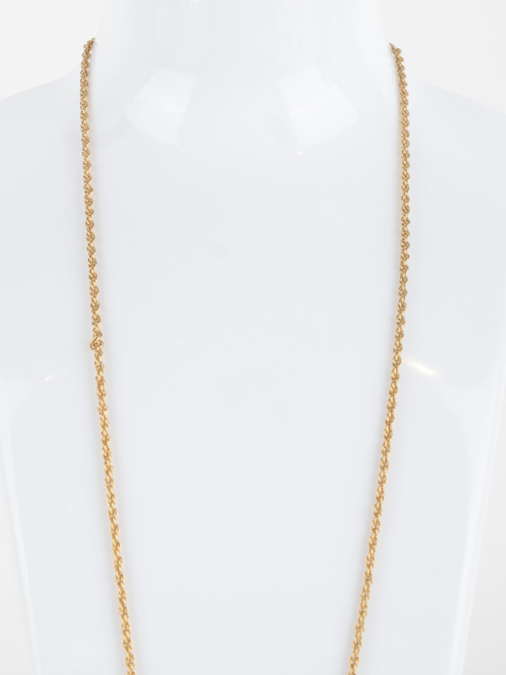 Nina Ricci - Golden Cube Necklace