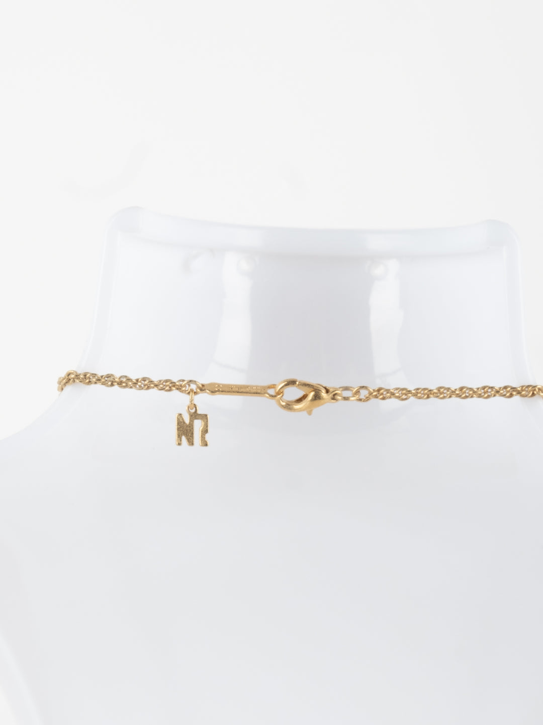 Nina Ricci - Golden Cube Necklace