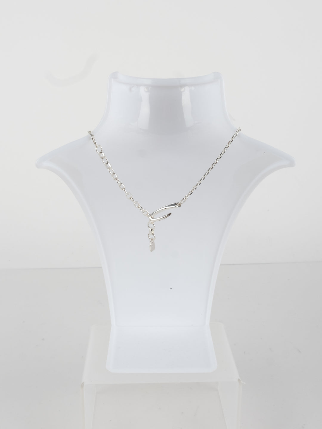 Givenchy - Silver Square Necklace