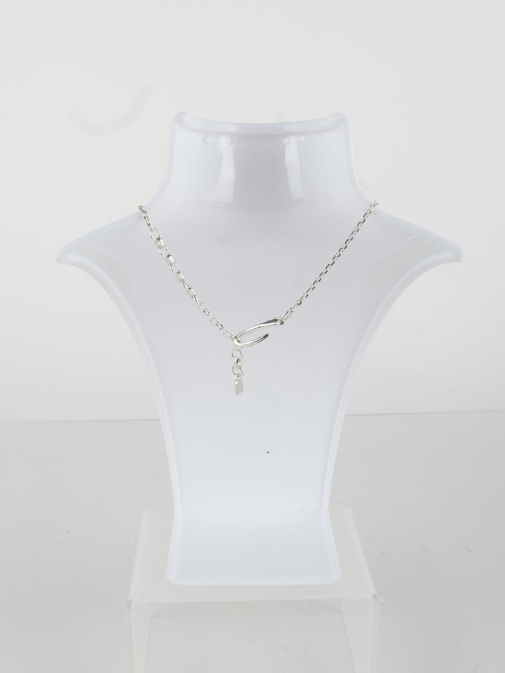 Givenchy - Silver Square Necklace