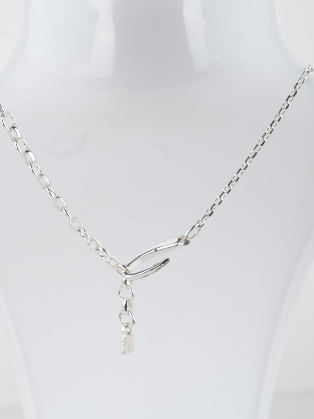 Givenchy - Silver Square Necklace