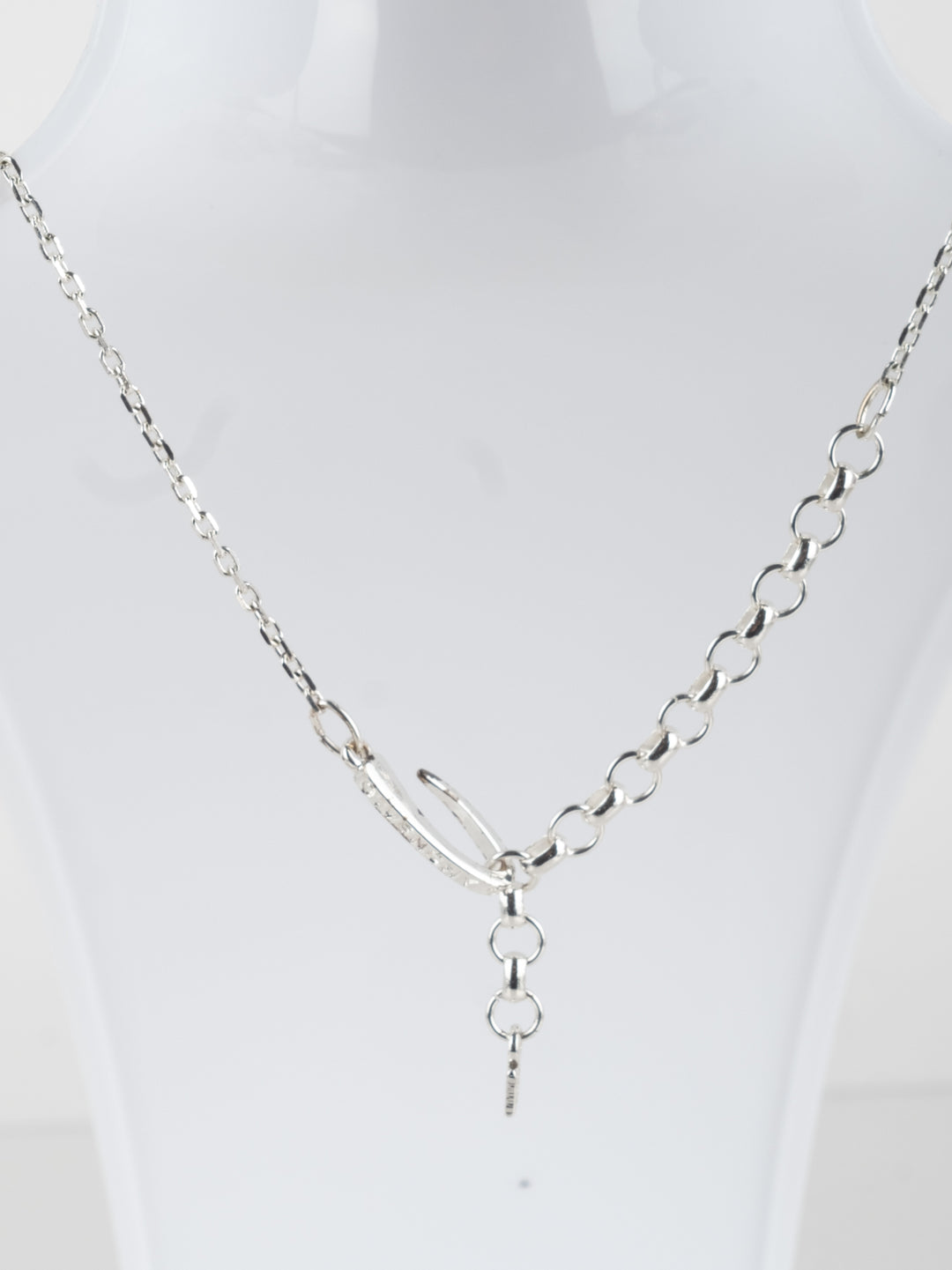 Givenchy - Silver Square Necklace