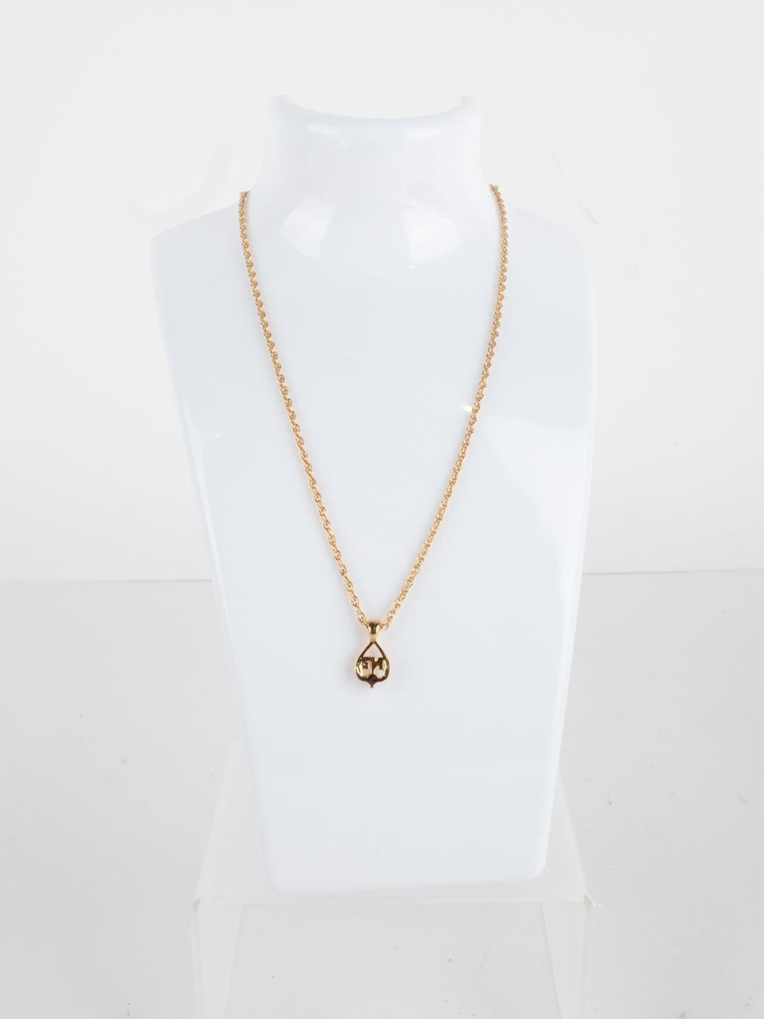 Nina Ricci - Small NR Drop Necklace