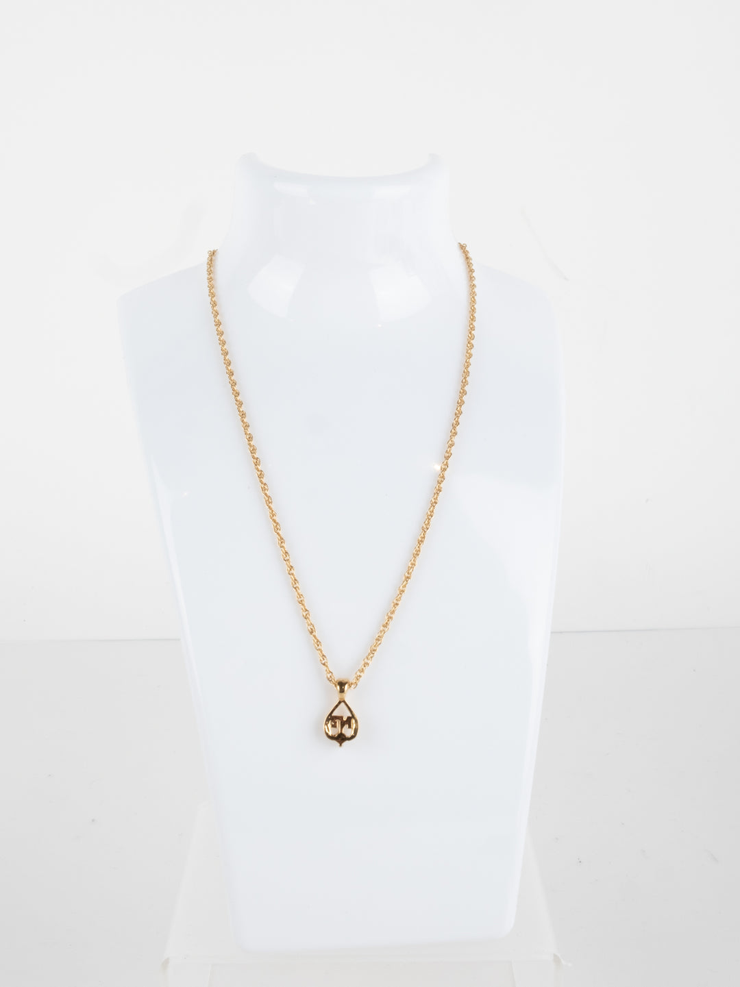 Nina Ricci - Small NR Drop Necklace