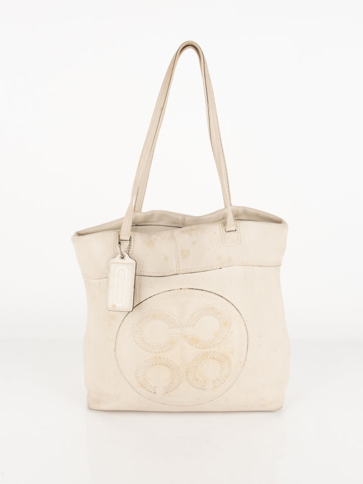 Beige Shoulder Bag