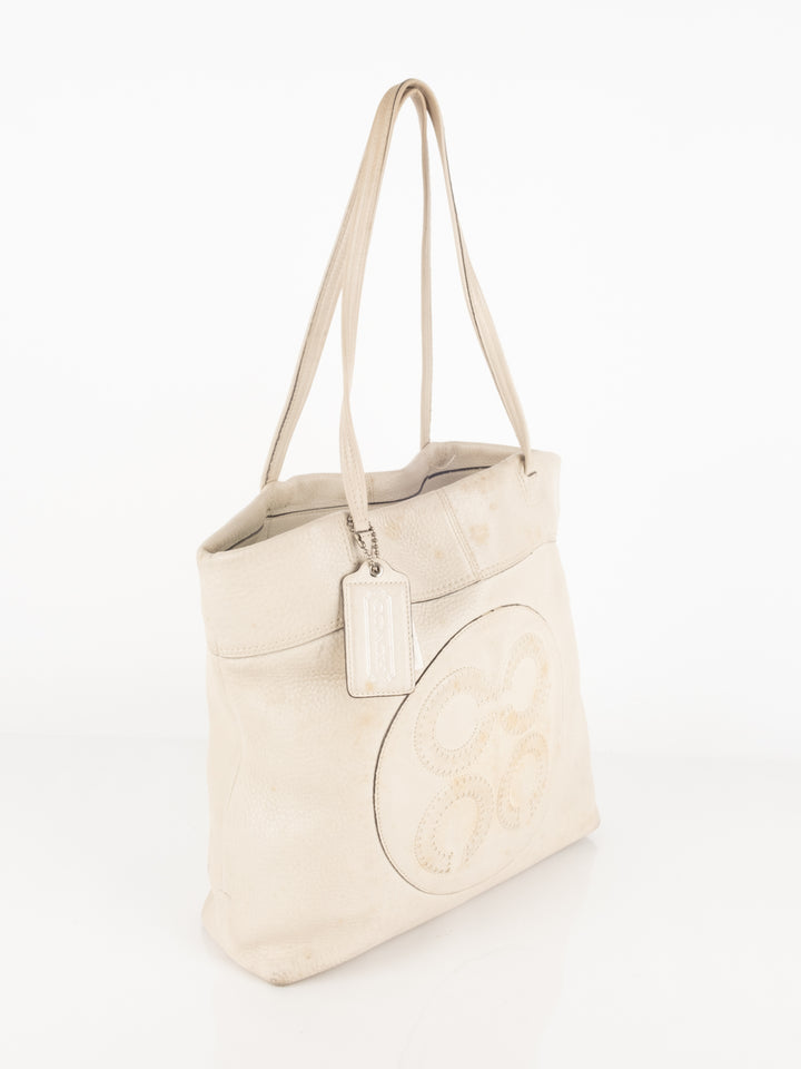 Beige Shoulder Bag