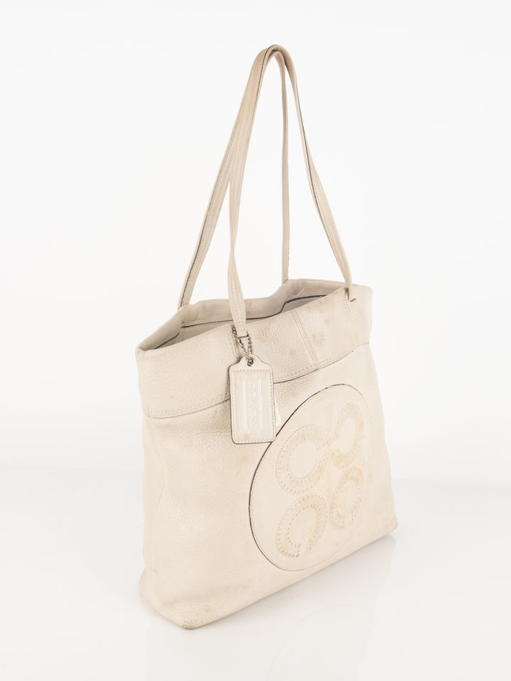 Beige Shoulder Bag